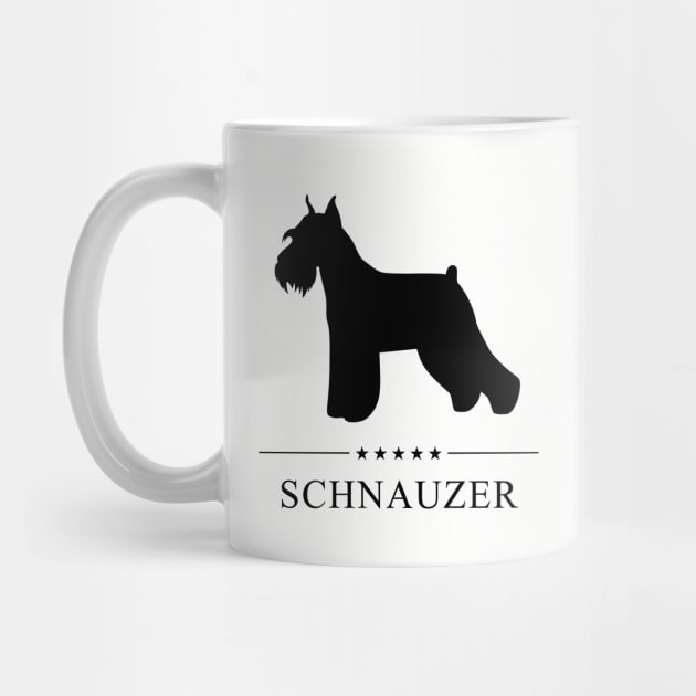 Schnauzer Black Silhouette by millersye